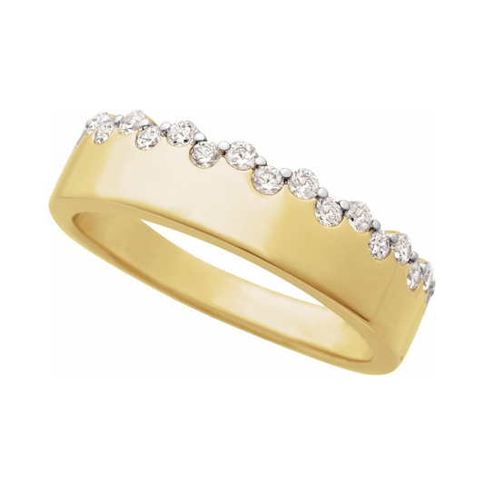 Moving Along Diamond Ring